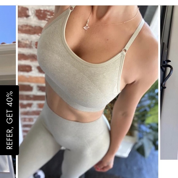 Abs2b Pants - Abs2b Sage Seamless Sports Bra S